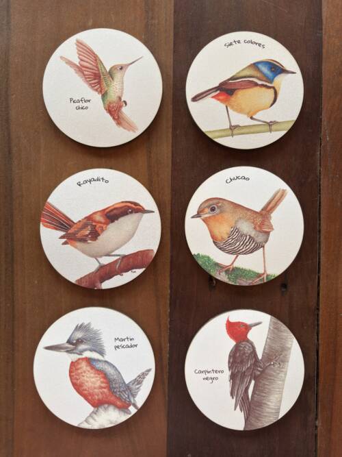 Posavasos Aves de Chile