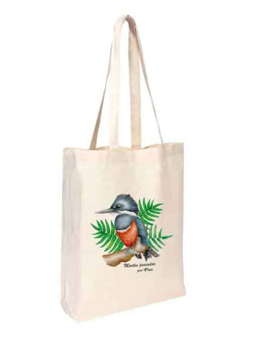 Tote bag Martín pescador