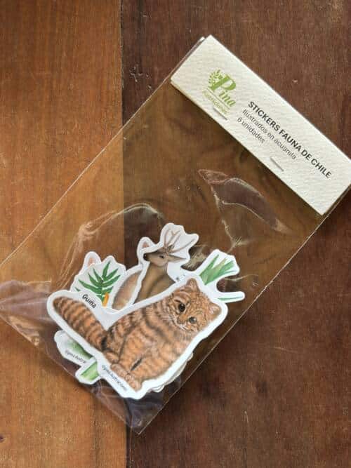 Stickers Fauna chilena