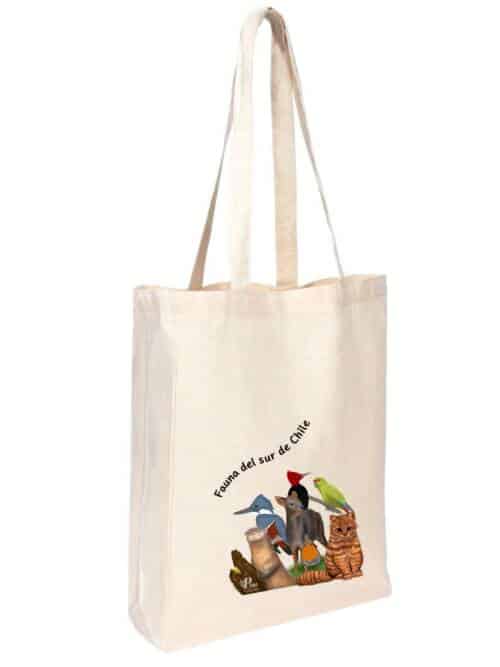 Tote bag Fauna del sur de Chile